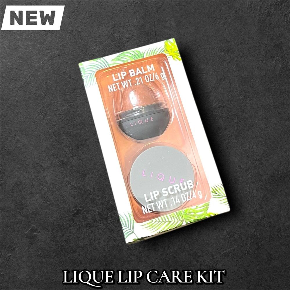NEW IN BOX – LIQUE LIP CARE KIT (Lip Balm + Lip Scrub)